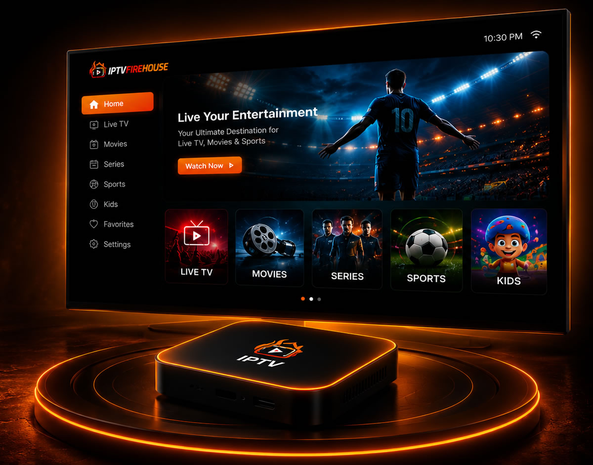 IPTV Fire House is best IPTV service provider worldwide