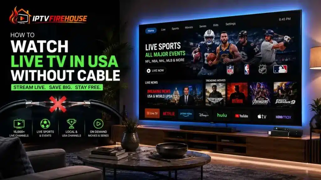 How to Watch Live TV in USA Without Cable